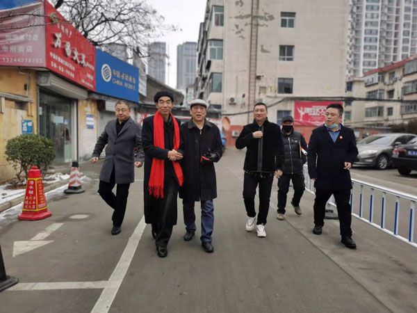 国礼艺术家司马谦老师一行人看望解黎明同志