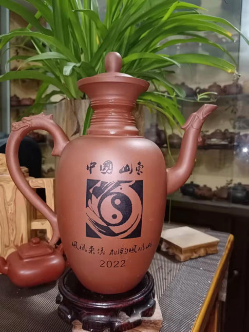 塑雕工艺创始人  制壶相约凤凰山