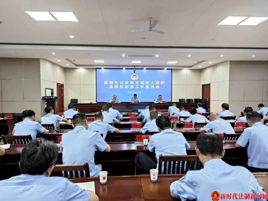 麻城公安为未成年人守护织起四道“防护网”