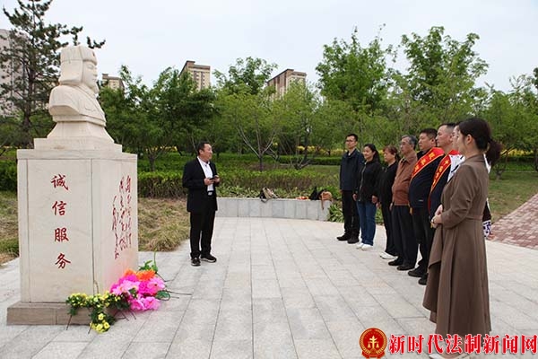 “发扬五四精神 传承红色基因”活动在太原双塔公园举行