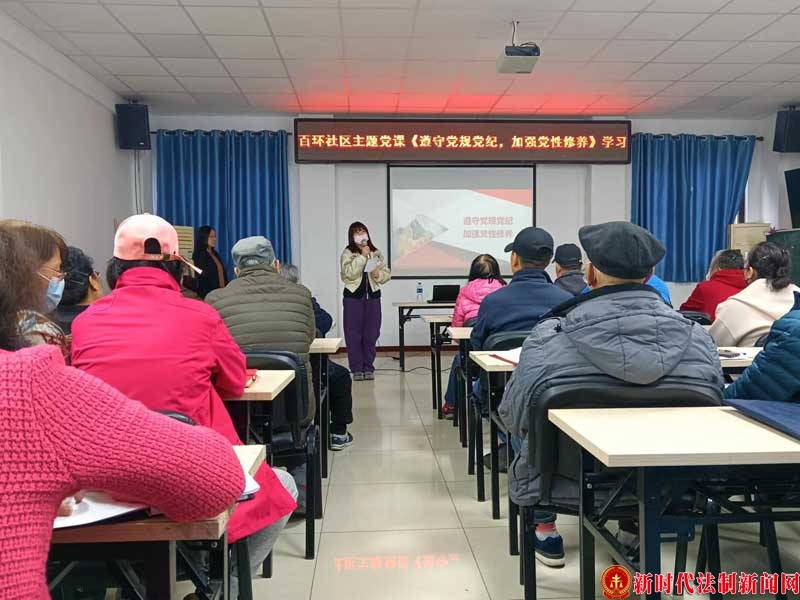 北京市朝阳区劲松街道百环社区党日活动有声有色