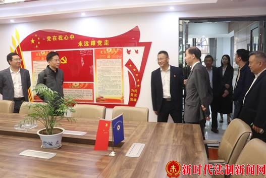 党建促所建 做人民满意的好律师  湖北从天与朴诚勇毅律师事务所开展联建交流学习活动